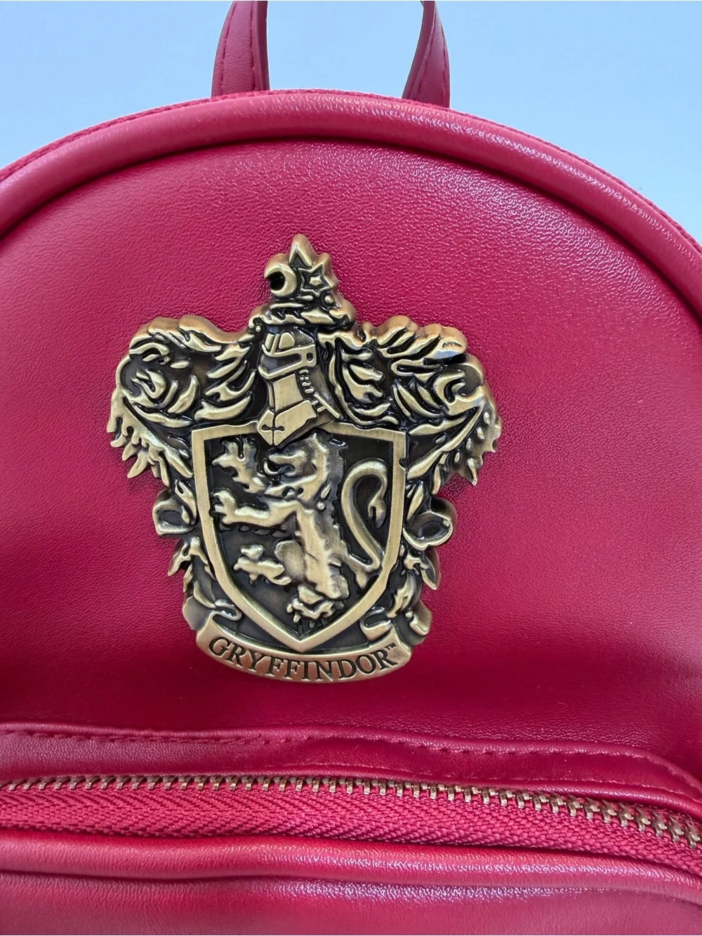 Harry Potter Universal Studios Red Gryffindor Crest Mini Backpack